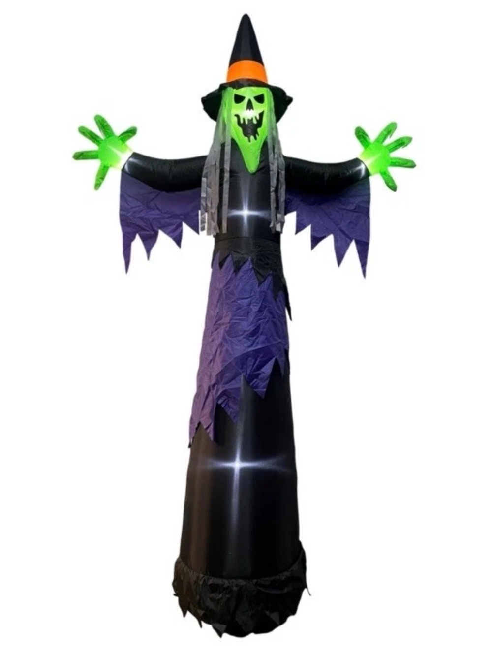 Celebrate Together 10 ft Witch Halloween Inflatable Decor LED Indoor/Outdoor
